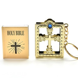 llaveroMini Santa Biblia - con llavero