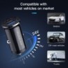 Accesorios de interiorMini - cargador de coche dual USB - carga rápida - tipo-C - 48W - QC3.0 PD3.0