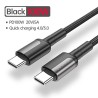 CargadoresCable de carga USB C a tipo C - carga rápida - PD - 5A - 100W - 65W