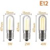 Mini LED bulb - dimmable - for fridge / freezer / sewing machine - E12 / E14 - 1W / 2W / 4W - 20 piecesE14