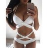 Baño y ropaTraje de baño negro / blanco - conjunto de bikini sexy