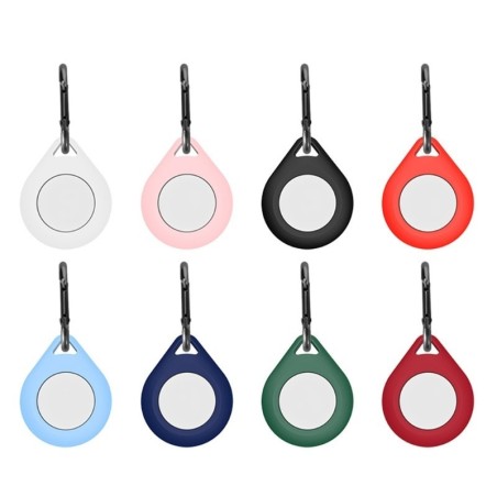 LlavesFunda protectora de silicona - para AirTags / rastreador Bluetooth - con mosquetón