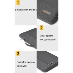 Computadora & LaptopFunda protectora para portátil - con cremallera / asa - impermeable - para MacBook Pro / Air - 13" - 14" ...