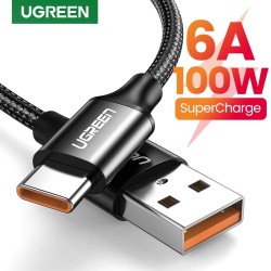 CablesUgreen - Cable USB tipo C - Carga rápida - 6A/5A - 100W - 480Mbps
