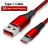 Fast charging / data cable - USB type-C - 5AChargers