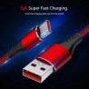 Fast charging / data cable - USB type-C - 5AChargers