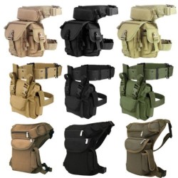 BolsosBolsa de pierna caída - con cinturón de cintura / hombro - impermeable - tipo militar / táctico