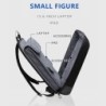 MochilasElegante mochila para portátil - extrafina - resistente al agua - con puerto de carga USB