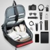 MochilasBandolera multifunción - Mochila para portátil de 9,7" - con puerto de carga USB - resistente al agua