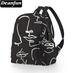 MochilasMinimochila de moda - resistente al agua - cara abstracta impresa