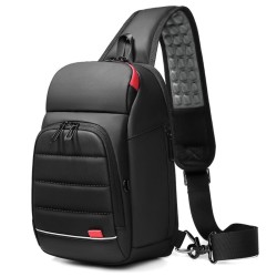 MochilasBandolera multifunción - Mochila para portátil de 9,7" - con puerto de carga USB - resistente al agua