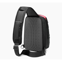 MochilasBandolera multifunción - Mochila para portátil de 9,7" - con puerto de carga USB - resistente al agua