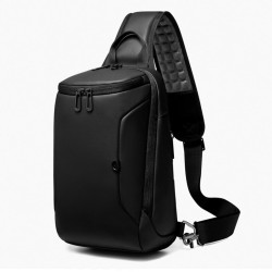 Fashionable crossbody bag - backpack for 9.7" iPad - with USB charging port - waterproofBackpacks