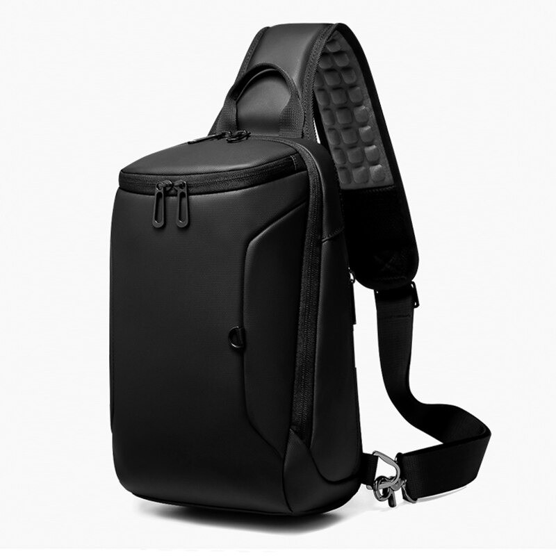 Fashionable crossbody bag - backpack for 9.7" iPad - with USB charging port - waterproofBackpacks