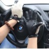 GuantesGuantes de conducción cortos - piel de cabra / de punto - unisex