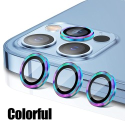 ProteccionProtector de lente de cámara Diamond - anillo de metal brillante - para iPhone
