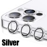 ProteccionProtector de lente de cámara Diamond - anillo de metal brillante - para iPhone