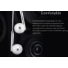 AccesoriosAuriculares originales Huawei - auriculares con micrófono - conector de 3,5 mm - MA115 / AM116 / MA116