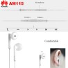AccesoriosAuriculares originales Huawei - auriculares con micrófono - conector de 3,5 mm - MA115 / AM116 / MA116