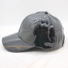 Rainbow baseball cap - patent leather - hip-hop styleHats & Caps