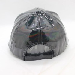 Rainbow baseball cap - patent leather - hip-hop styleHats & Caps