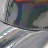 Rainbow baseball cap - patent leather - hip-hop styleHats & Caps