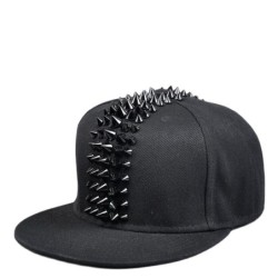 Sombreros & gorrasGorra de béisbol de moda - snapback plano - con remaches - estilo Hip Hop / Punk / Rock