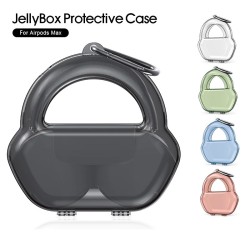Jellybox - protective case - for Apple AirPods Max - transparent storage box