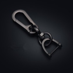 llaveroLlavero de metal - Rotación de 360 grados - Desmontable - Forma de D