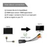 CablesConversor mini HDMI a AV - cable adaptador - para monitor L/R Video HDMI2AV HD - NTSC PAL