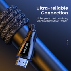 CablesUgreen - Cable HDMI 2.1 - 8K/60Hz / 4K/120Hz - 48Gbps - HDR10 / HDCP2.2