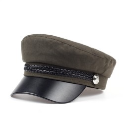 Sombreros & gorrasGorra de moda con visera - estilo militar / capitán - unisex