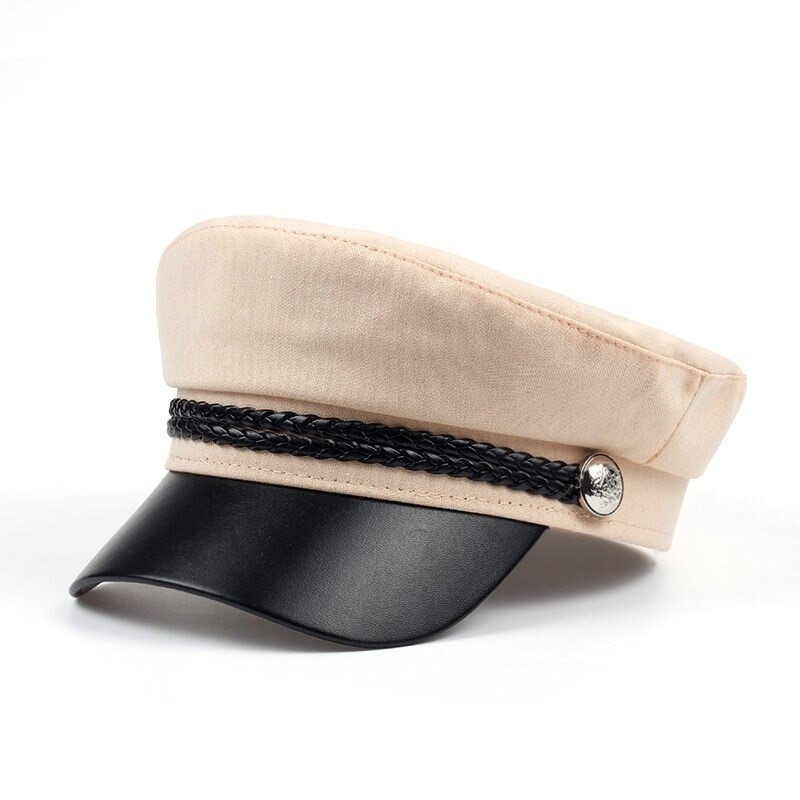 Sombreros & gorrasGorra de moda con visera - estilo militar / capitán - unisex