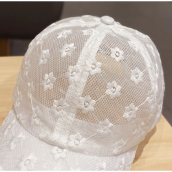 Sombreros & gorrasGorra de béisbol de encaje - malla / algodón - ajustable