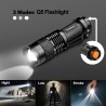 LinternasMECO Q5 - mini linterna LED de aluminio - 500LM