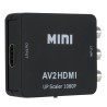 DivisorAdaptador convertidor AV a HDMI AV2HDMI 1080p