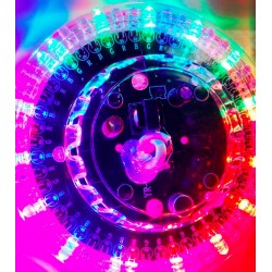 Iluminación de escenarios y eventosLuz de discoteca LED girasol - sonido activado