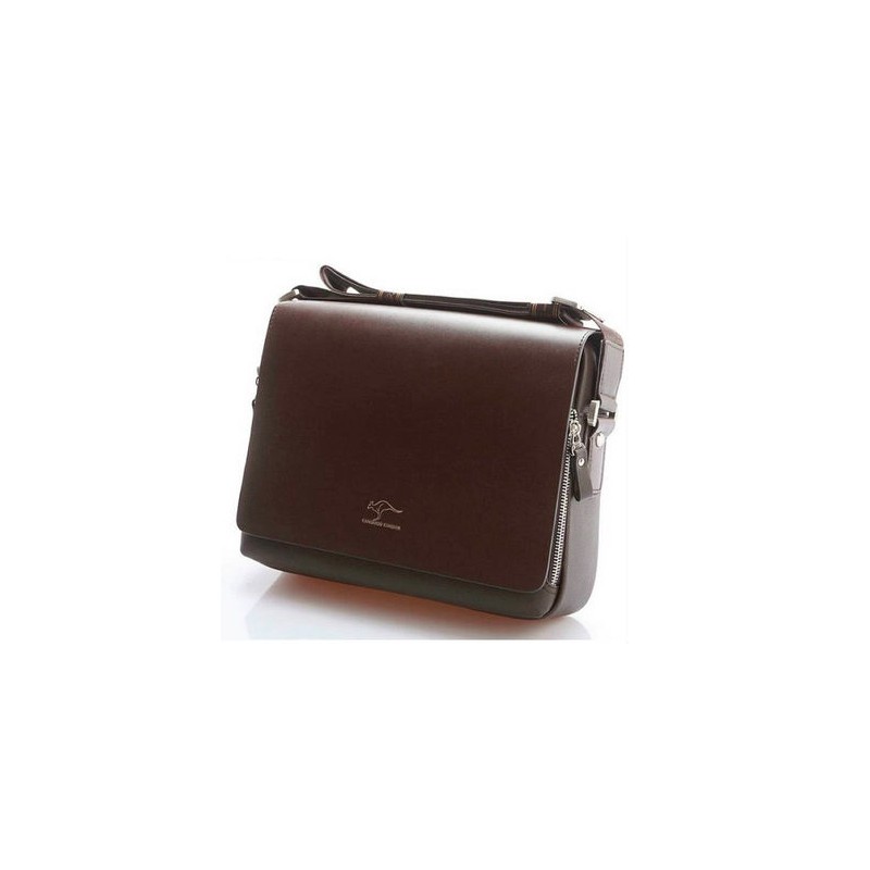 BolsosKangaroo - bolso de hombro de cuero - ancho - 31 * 24 * 8cm