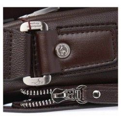 BolsosKangaroo - bolso de hombro de cuero - ancho - 31 * 24 * 8cm