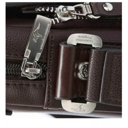 BolsosKangaroo - bolso de hombro de cuero - ancho - 31 * 24 * 8cm