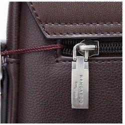 BolsosKangaroo - bolso de hombro de cuero - ancho - 31 * 24 * 8cm