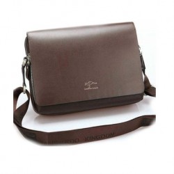 BolsosKangaroo - bolso de hombro de cuero - ancho - 31 * 24 * 8cm