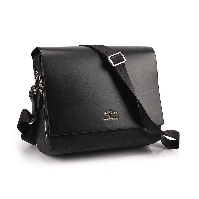 BolsosKangaroo - bolso de hombro de cuero - ancho - 31 * 24 * 8cm