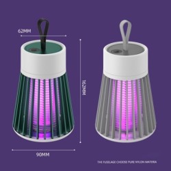 Control de insectosMatamosquitos eléctrico - Lámpara LED / UV - USB / recargable