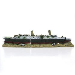 Resin Titanic model - aquarium decorationAquarium