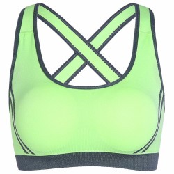 Wireless sports bra - top with removable padsLingerie