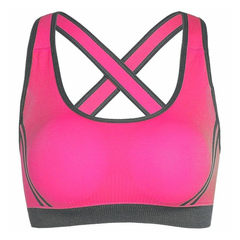 Wireless sports bra - top with removable padsLingerie