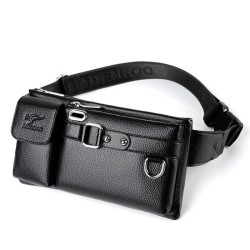 BolsosBandolera / riñonera multifuncional - una cartera pequeña - con cremalleras / bolsillos