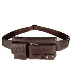 BolsosBandolera / riñonera multifuncional - una cartera pequeña - con cremalleras / bolsillos