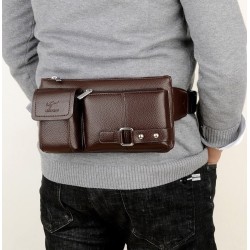 BolsosBandolera / riñonera multifuncional - una cartera pequeña - con cremalleras / bolsillos